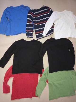 Lote 8 Camisetas Niño 4-5 Años Primark