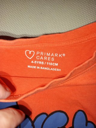 Lote 8 Camisetas Niño 4-5 Años Primark