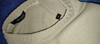 Jersey de lana Massimo Dutti Beige