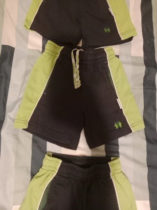 3 Pantalones Cortos de Chándal EPLA Talla 3