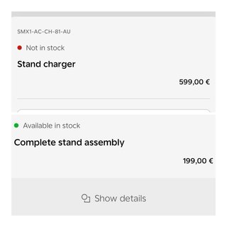 Caballete con Cargador Stark Varg Stand Charger