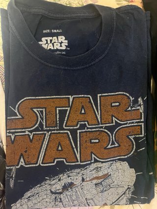 Lote 7 camisetas Star Wars