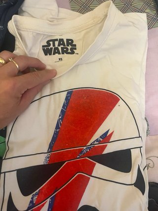 Lote 7 camisetas Star Wars