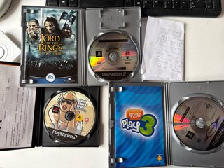 Consola Sony PlayStation 2 Negra + 3 Juegos