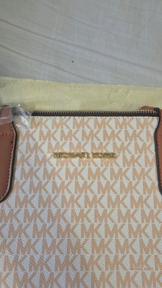 Bolso Michael Kors Beige y Marrón
