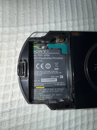Consola Sony PSP 3004 Negra