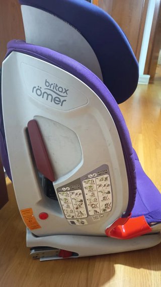Silla de coche Britax Römer púrpura