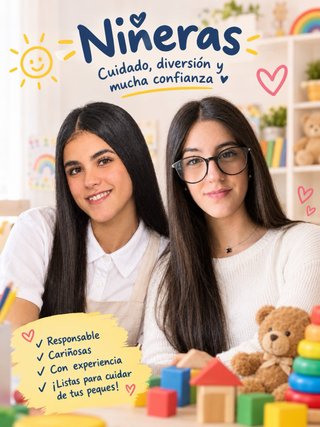 niñeras cariñosas y responsables