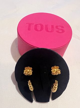 Pendientes de aro Tous