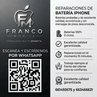 Reparaciónes de Batería iPhone. Desde 25€