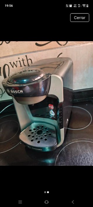 Cafetera Bosch Tassimo