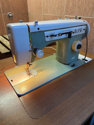 Máquina de coser Alfa 482 Vintage