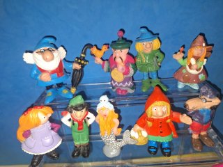 PVC Lote 21 Figuras Juplay Cuentos Infantiles