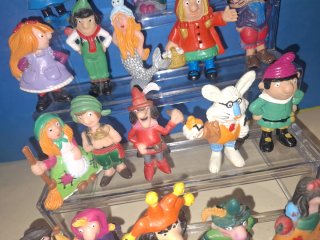 PVC Lote 21 Figuras Juplay Cuentos Infantiles
