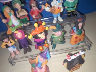 PVC Lote 21 Figuras Juplay Cuentos Infantiles