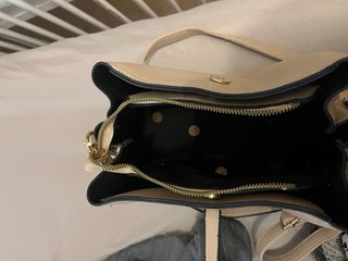 bolso beige