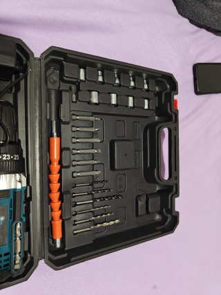 Taladro Inalámbrico con Batería y Maletín