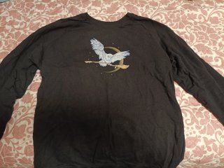 Sudadera Negra Harry Potter Búho
