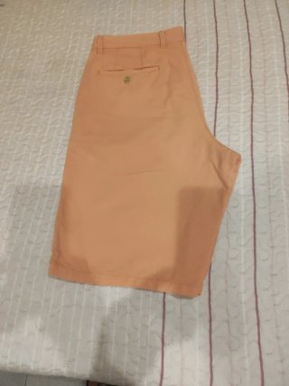 Bermudas Massimo Dutti Naranjas Talla 38