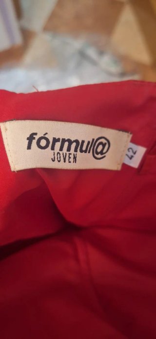 Vestido de fiesta rojo