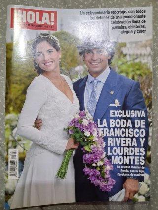 Revista Hola Boda Fran Rivera