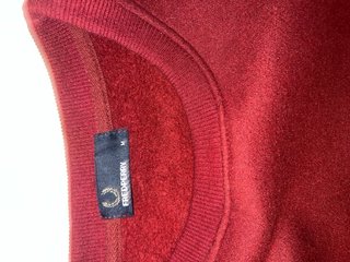 Sudadera Fred Perry Roja Talla M