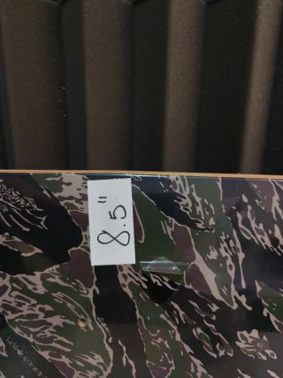 Tabla Skate Marca Evisen 8'5. Nuevo sin usar