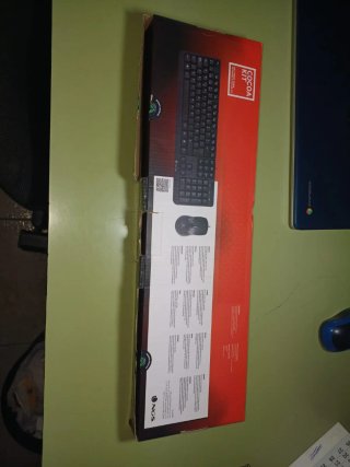 Teclado + ratón NGS nuevos + Hub USB + monitor Ben