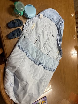 Saco para carrito bebé azul