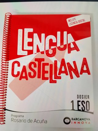Libro lengua castellana 1 eso 9788448962074 nuevo