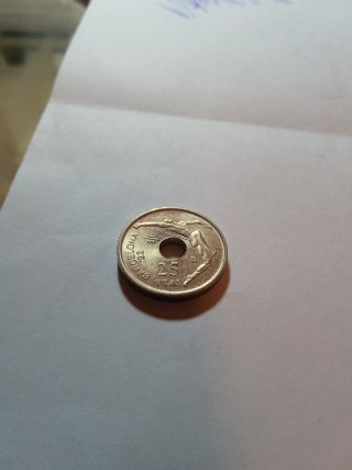 Moneda 25 Pesetas Barcelona 92