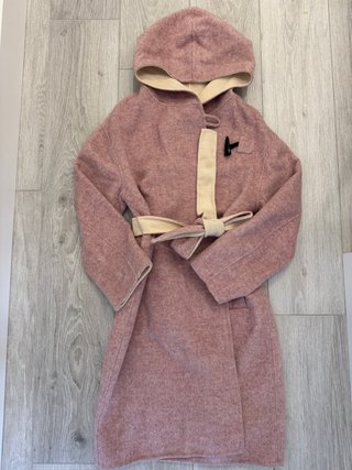 Abrigo Simorra Rosa y Beige