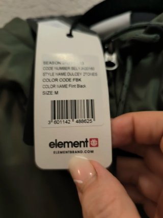 Chaqueta Element bicolor