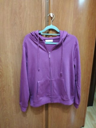 Sudadera capucha Lefties Rosa, Talla S