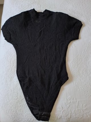 Body pizzo nero