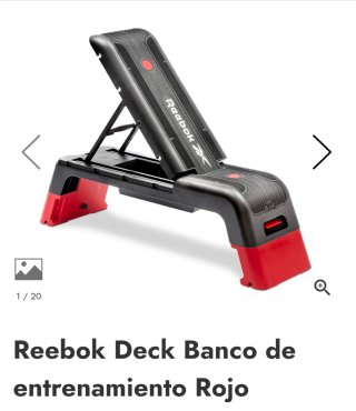 Banco de abdominales REEBOOK