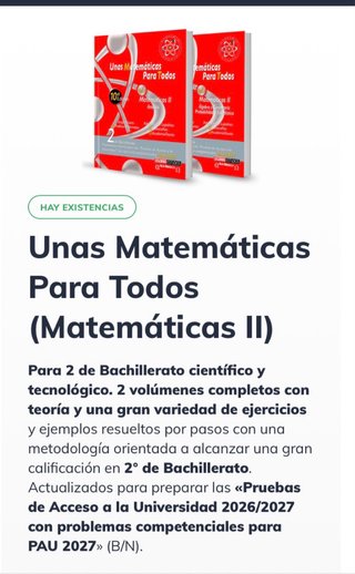 Unas matemáticas para todos