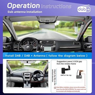 Radio coche 1DIN 6.9 plg DAB+ CarPlay NUEVO