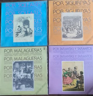 Pack de 4 Discos de Vinilo Flamenco