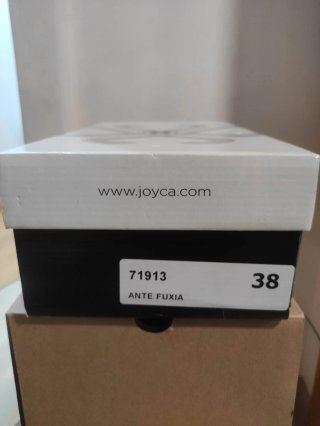 Zapatos tacón JOYCA fucsia piel