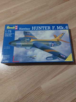Maqueta Hawker Hunter F.Mk. 6 Revell 1/72