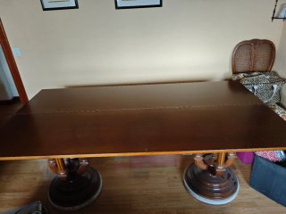 Mesa de salón extensible