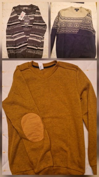 Pack de 3 Jerseys de Invierno Talla M
