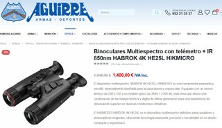 Hikmicro Habrok 4K HE25L Binocular Térmico