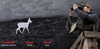 Hikmicro Habrok 4K HE25L Binocular Térmico