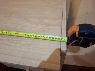 Conjunto de Escritorio y Silla de Madera