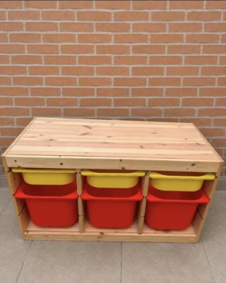 Mueble organizador infantil Ikea