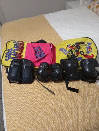 Bolsa Skate California Pro con Protectores