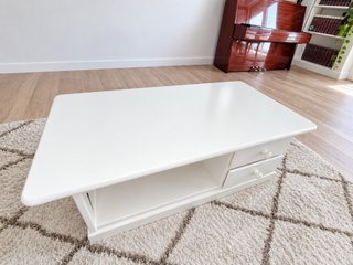 Conjunto de Salón en Madera Maciza Lacada