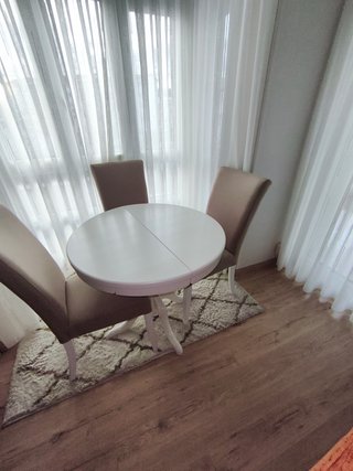 Conjunto de Salón en Madera Maciza Lacada